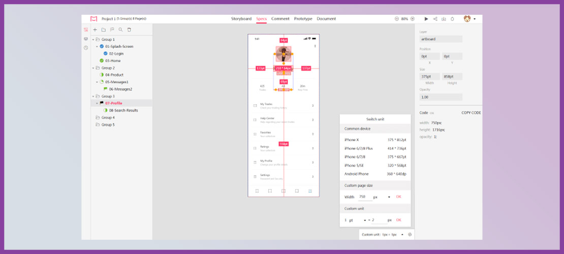 Step 2. Creating Prototype