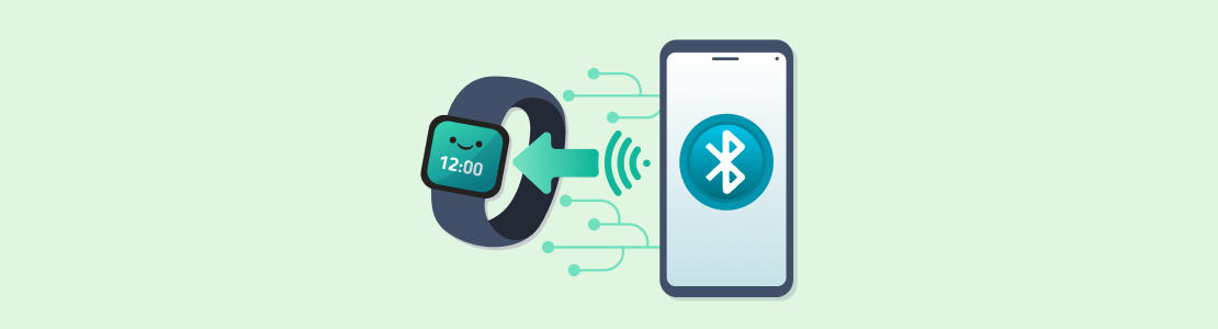 Sending a firmware update from a phone to a BLE device